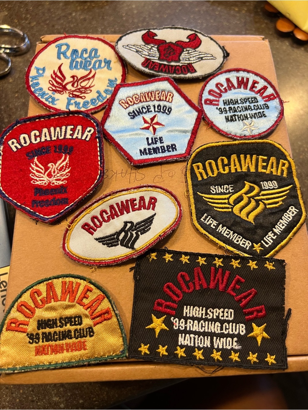 Vintage Rocawear patches